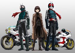 kamen rider 1 (shin) from kamen rider by taiga hiroyuki