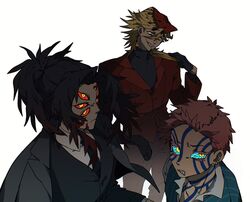 akaza (kimetsu no yaiba) from kimetsu no yaiba by wulie errr