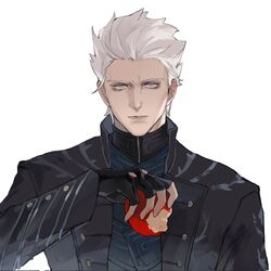 vergil (devil may cry) from devil may cry (series)