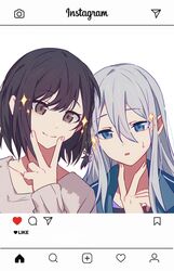 shinonome ena from instagram by ximuye