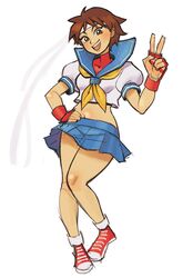 kasugano sakura from street fighter