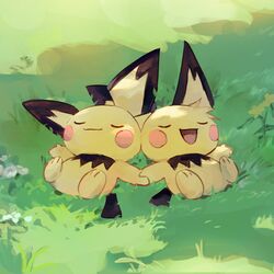 pichu from pokemon by maumaujanken