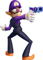 waluigi from super mario bros.