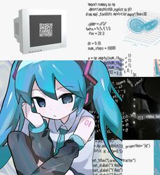 hatsune miku from vocaloid by morizo (morizoshop)