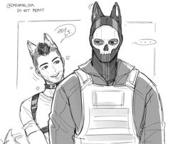 ghost (modern warfare 2) from call of duty