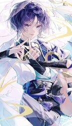 scaramouche (genshin impact) from genshin impact by fuyu gn