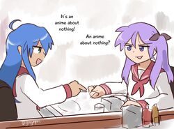 hiiragi kagami from lucky star