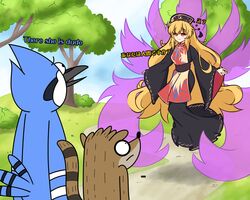 junko (touhou) from regular show