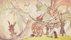 bahamut (final fantasy) from final fantasy