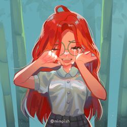 turning red fan art