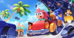 amy rose from sonic (series) by miitara