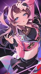 hanami saki from gakuen idolmaster