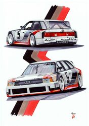 audi fan art