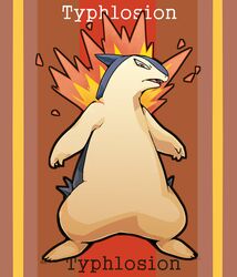 typhlosion from pokemon