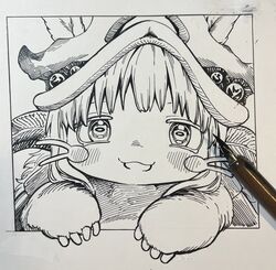 nanachi (made in abyss) from made in abyss by reo (salmomomon)