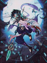 xiao (genshin impact) from genshin impact by neesawahh