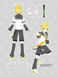 kagamine len from vocaloid by ixima