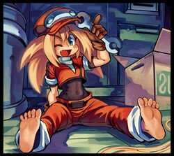 roll caskett from mega man legends