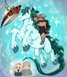 laios touden from dungeon meshi by wooni