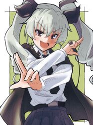 anchovy (girls und panzer) from girls und panzer