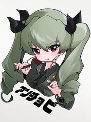 anchovy (girls und panzer) from girls und panzer