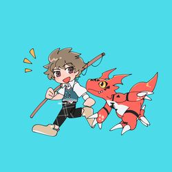 guilmon from digimon by pg enaena
