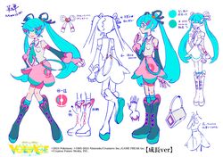 hatsune miku from pokemon by aozukikawasemi