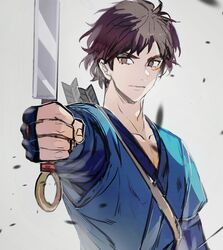 ashitaka from mononoke hime by tsukimura noe
