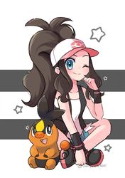 hilda (pokemon) from pokemon by saki pokeoekaki