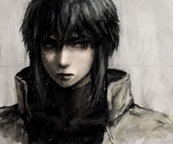 kusanagi motoko from ghost in the shell by tori (qqqt)