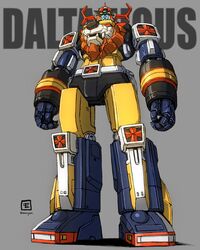 daltanious from mirai robo daltanious by moyan