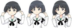 gotou moyoko from girls und panzer by monolith (suibou souko)