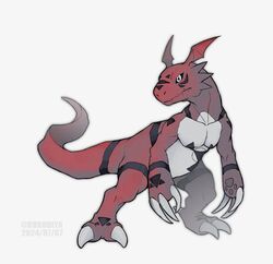 guilmon from digimon