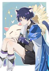 scaramouche (cat) (genshin impact) from genshin impact