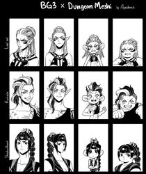 baldur's gate fan art