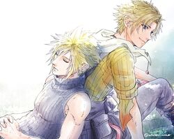 cloud strife from dissidia final fantasy