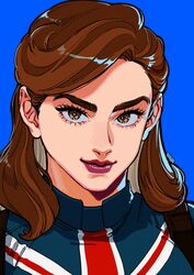 peggy carter from marvel by okada (hoooojicha)