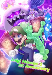 boo (mario) from luigi's mansion