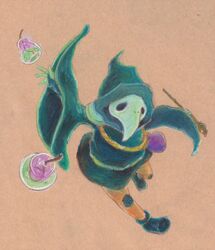 plague knight from shovel knight