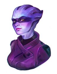 asari (mass effect) from mass effect (series)