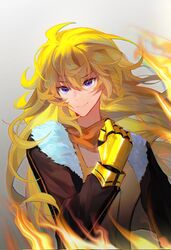 yang xiao long from rwby by youliqy