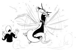 golbat from pokemon by shoutingisfun