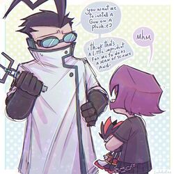 gazlene membrane from invader zim by linterteatime