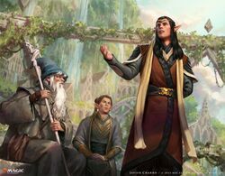elrond from magic: the gathering