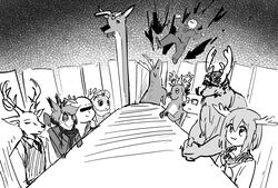 alastor (hazbin hotel) from beastars by tenten (chan4545)