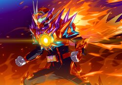 kamen rider gotchard daybreak from kamen rider by otokamu