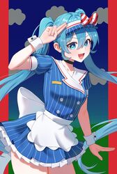 hatsune miku from mesmerizer (vocaloid)