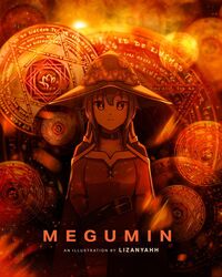 megumin from kono subarashii sekai ni shukufuku wo!