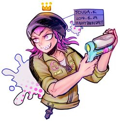 soda kazuichi from danganronpa (series) by bone (stare)