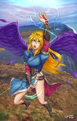 nina (breath of fire ii) from breath of fire by hybridmink